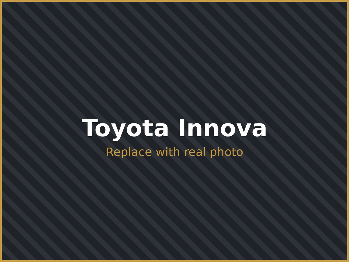 Toyota Innova operated by Shiv Shakti Travels and Cab Services